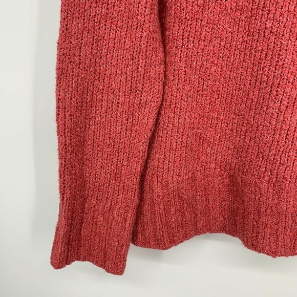 American Eagle Sweater Henley Jegging Fit Pullover Button Up Pink - Picture 6 of 12